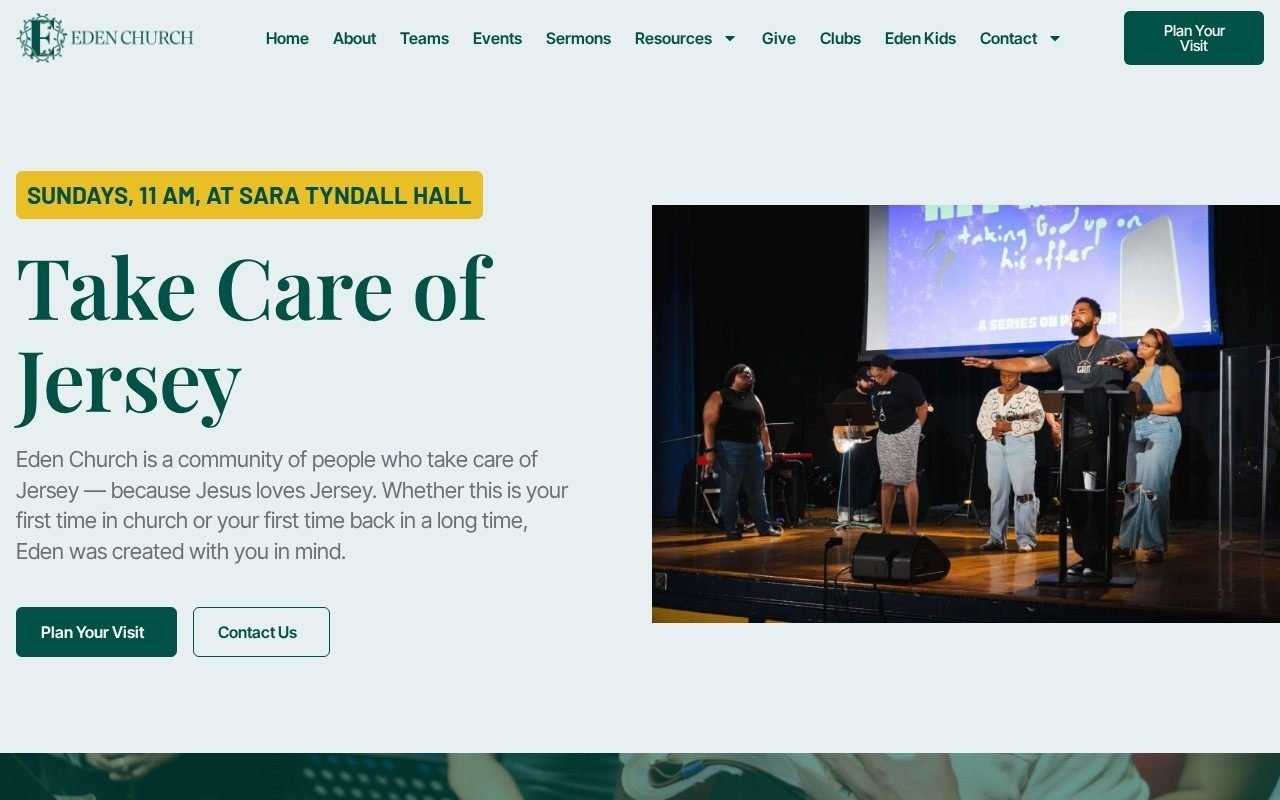 Eden Church website